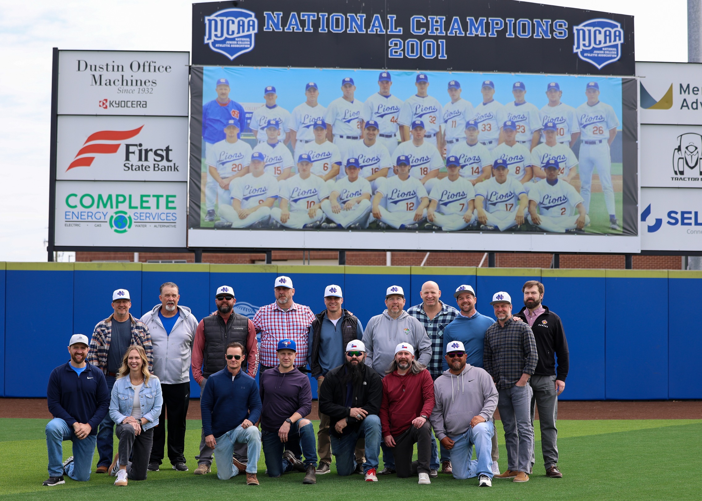 NCTC Baseball Celebrates 2001 National Championship Team