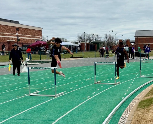 Dozier & Young Dominate 400 Hurdles at OBU Invitational Meet