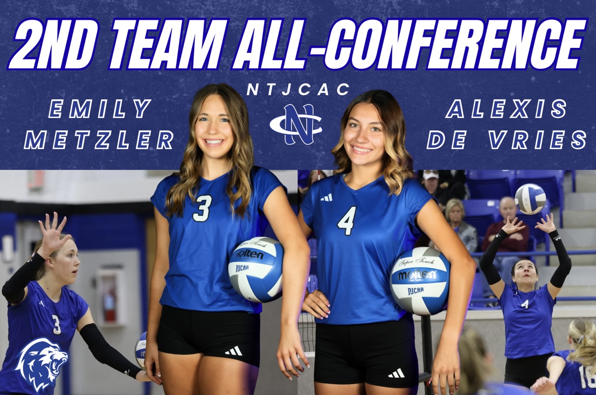 Metzler & de Vries Earn 2nd Team All-Conference Award